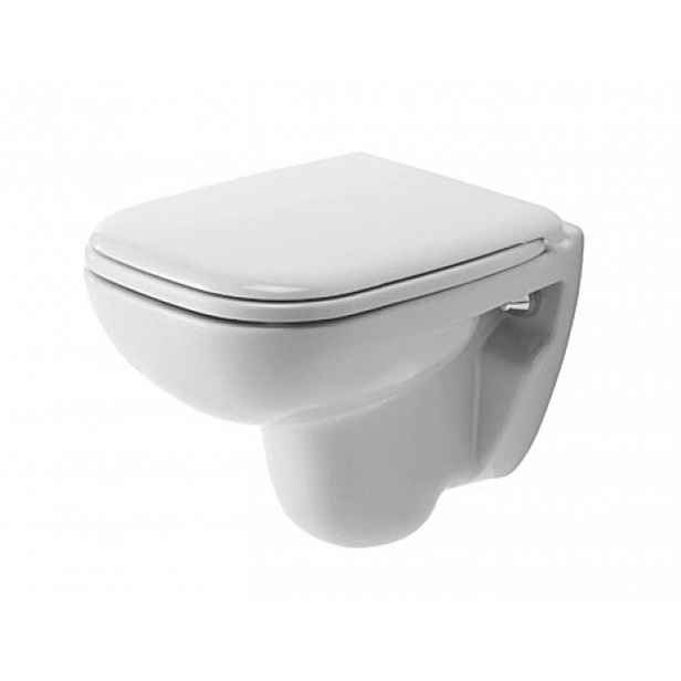 Duravit D-Code - Závěsné WC, bílá 22110900002