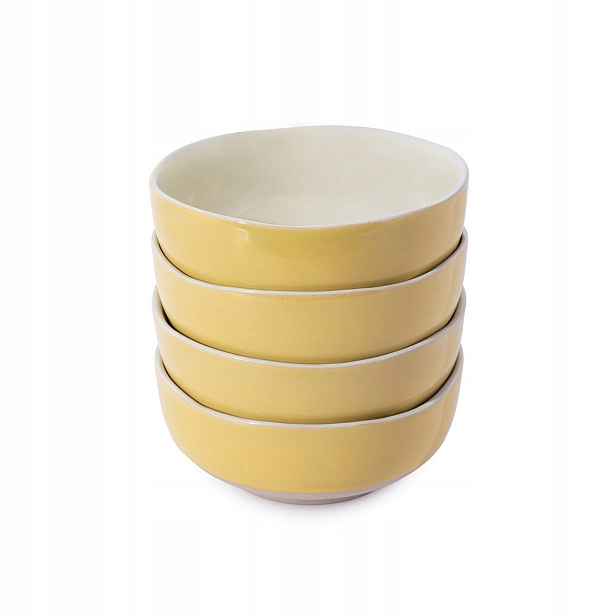 Keramické misky Žluté 16 cm Jamie Oliver 4 kusy Big Love Dárek