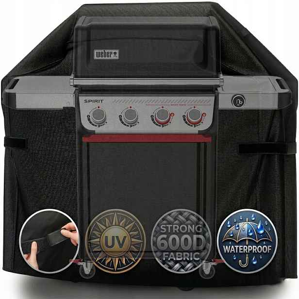 Prémiový obal pro Weber Spirit EP-425: voděodolný, Uv ochrana