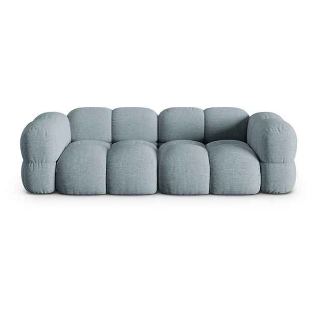 Světle modrá pohovka 250 cm Loretto – Cosmopolitan Design