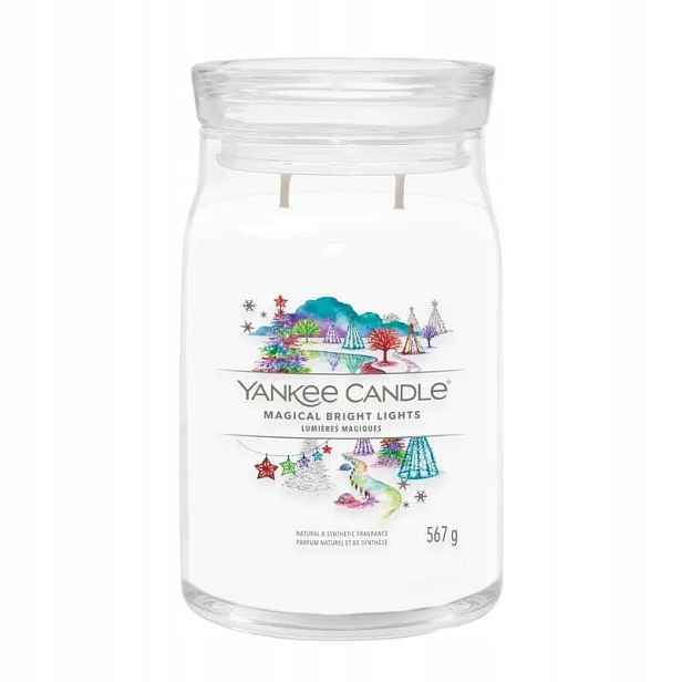 Yankee Candle Signature vonná svíčka velká Magical Bright Lights
