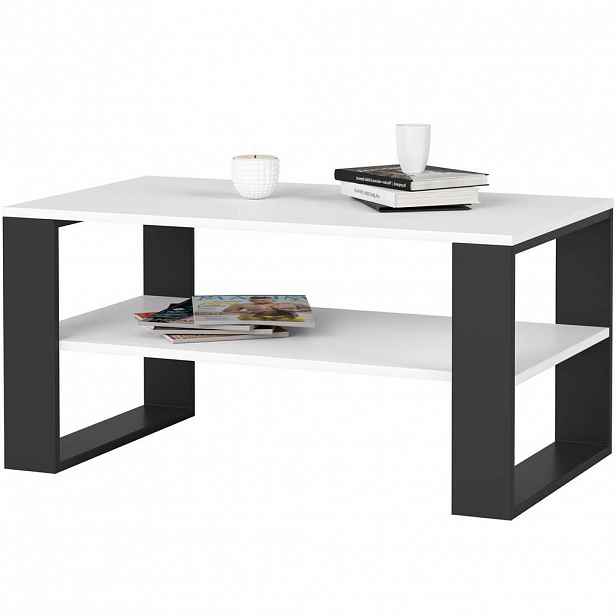 RAUMHIRSCH FURNITURE KONZOLOVÝ STOLEK Bílá, černá 45/92/53