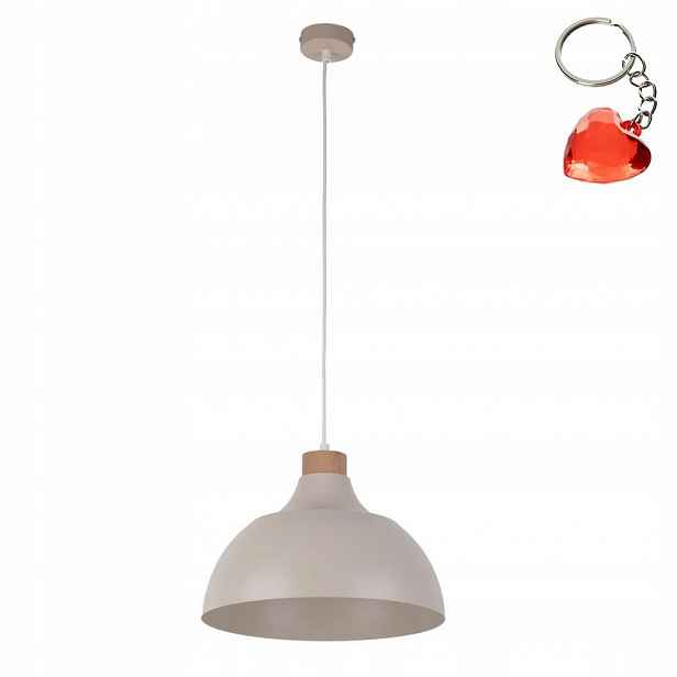 Stropní lampa Zwis Cap Béžová Kov 170 cm Regulace výšky Tk Lighting