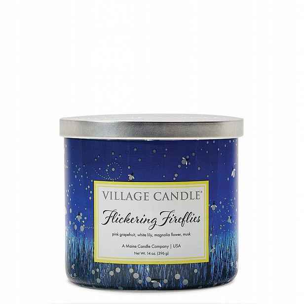 Sklenice s víčkem Světlušky Village Candle