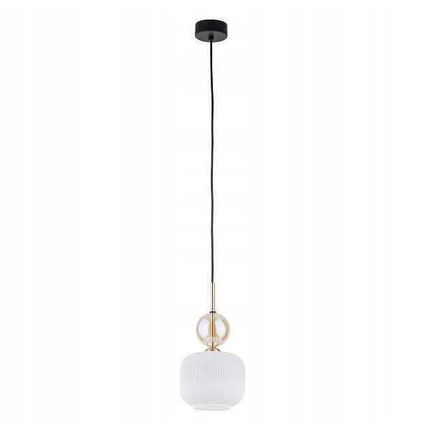Stropní svítidlo bílá, závěsná lampa do kuchyně, jídelny obývacího pokoje Sophia Cognac