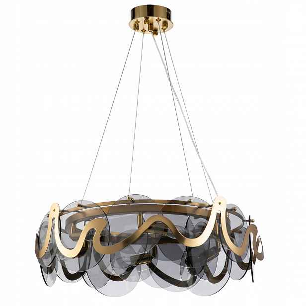 Toolight Lampa APP1545-8CP Zlatá/šedá