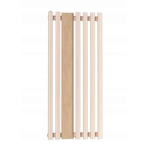 Dekorativní radiátor Rio wood 160x60 Stříbrný Růžový