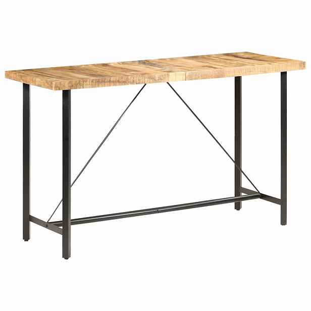 vidaXL Barový stůl 180 x 70 x 107 cm hrubé mangovníkové dřevo