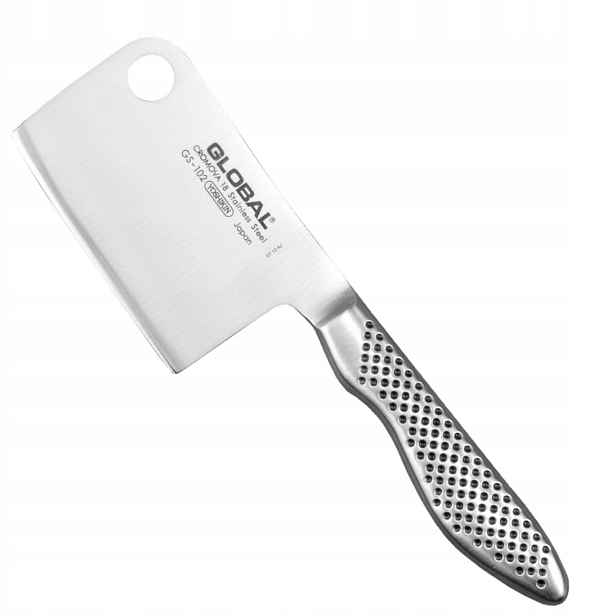 Global GS-102 mini sekáček na sýr a bylinky 8 cm Cromova 18 Japonsko