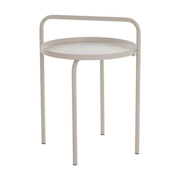 Kovový kulatý odkládací stolek ø 42 cm Bleket – Jotex