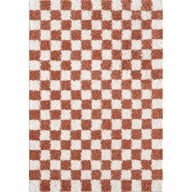 Krémový/v terakotové barvě koberec 160x230 cm Grida – ESTE