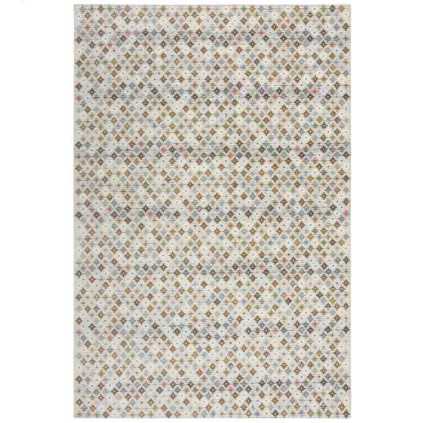 Kusový koberec Manhattan Abstract Diamond Multi Pastel, 200x290, vícebarevná, chodba / předsíň, Flair Rugs
