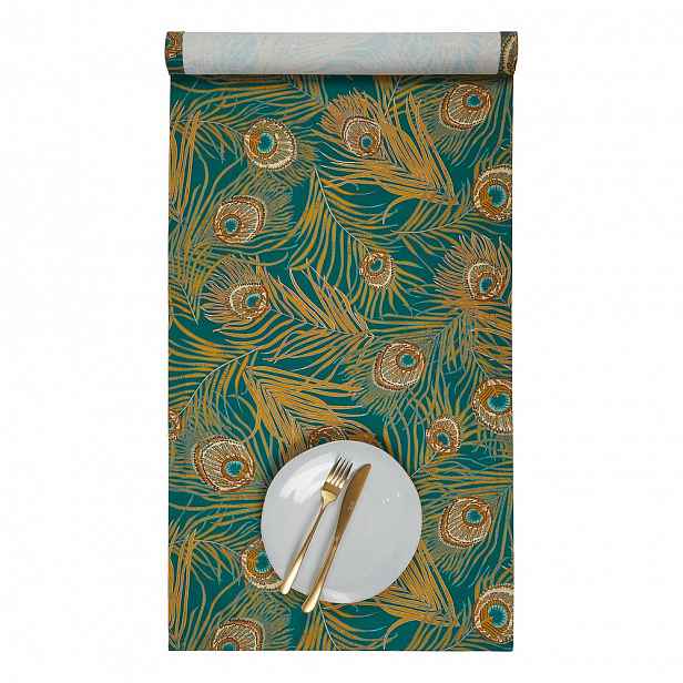 Butlers GOLDEN TWENTIES Běhoun na stůl 160 x 50 cm