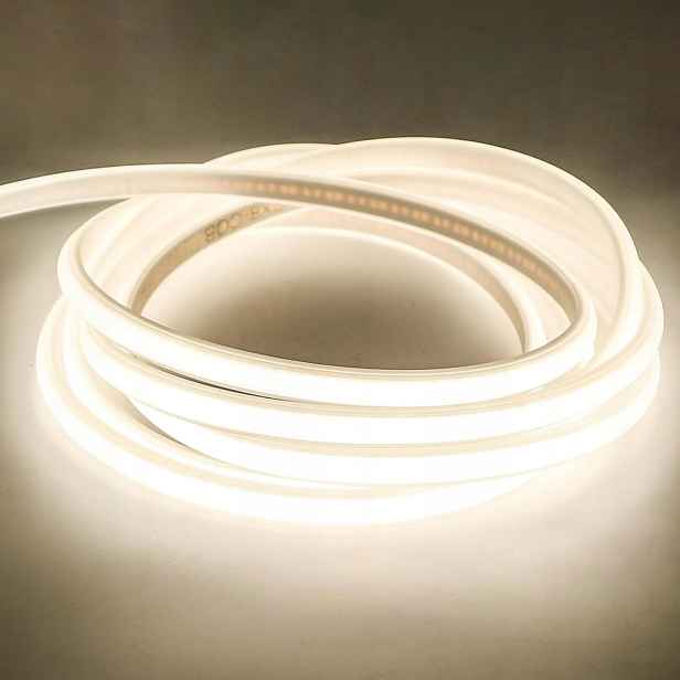 Led páska 10 m voděodolná Cob 220V 4000K IP67 neutrální světlo