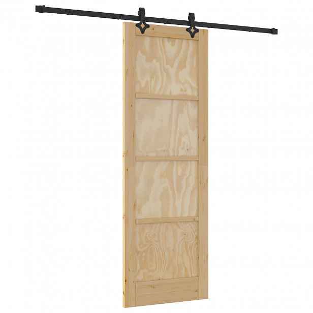 vidaXL Posuvné dveře ORKDAL 73,5 x 211 cm Masivní borovicové dřevo