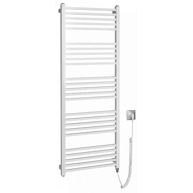 Sapho Metro-E - Topné těleso 50x134 cm, 500 W, bílá ME513