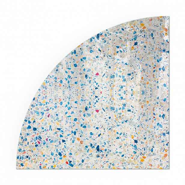 TULUP PODLOŽKA POD KRB 1/4 100x100 cm - Abstraktní texturový vzor