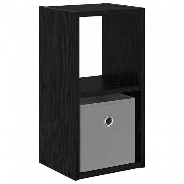 vidaXL Noční stolek Černý dub 25,5 x 22 x 49,5 cm Kompozitní dřevo