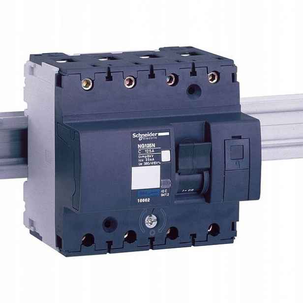 Schneider Electric nadproudový vypínač Acti9 NG125N 4P 25A C 18652