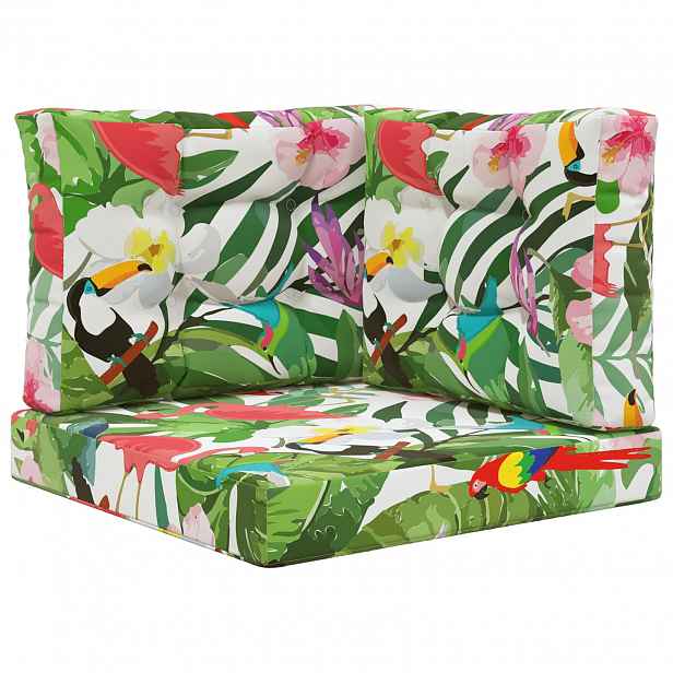 vidaXL Venkovní polštář na pohovku Polyester pestrá 60 x 60 cm