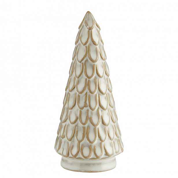 Butlers X-MAS Jedle 12 cm - krémová
