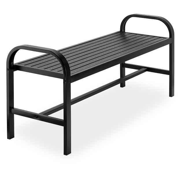 TZB Zahradní lavička Sobo 124 cm černá