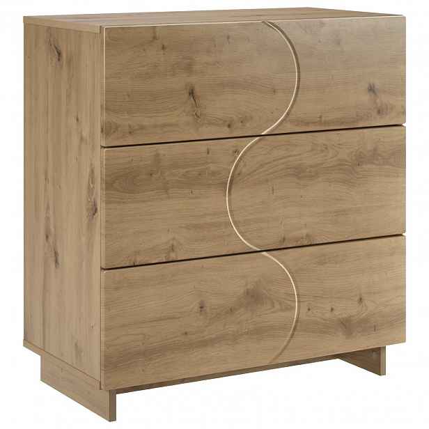 vidaXL příborník Dub artisan 70 x 38 x 75 cm Technické dřevo