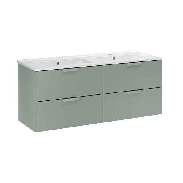 ArtCom Koupelnová skříňka s umyvadlem ASTER Green U120cm | 120 cm