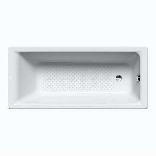 Obdélníková vana Kaldewei Puro 190x90 cm smaltovaná ocel Perl-effekt,celoplošný Antislip alpská bílá 259634013001