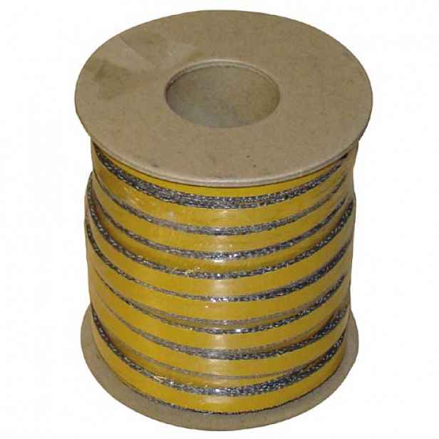 Šňůra izolační 10 x 4 mm (500°C) lepicí (25m) MA535091