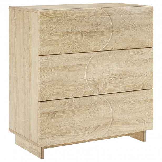 vidaXL příborník Dub sonoma 70 x 38 x 75 cm Technické dřevo