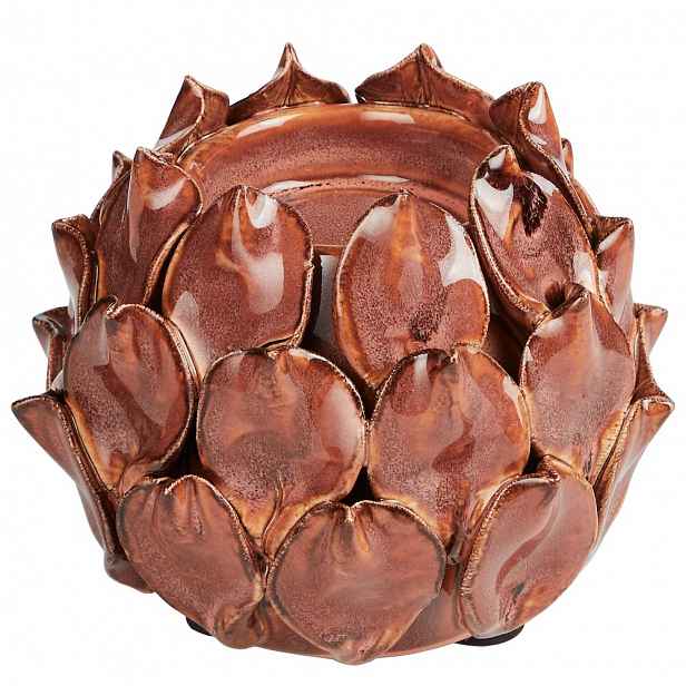 Butlers BLOSSOM Svícen na čajovou svíčku - fialová