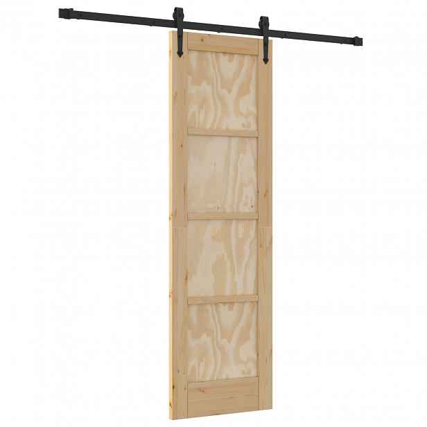 vidaXL Posuvné dveře ORKDAL 61 x 198,5 cm Masivní borovicové dřevo