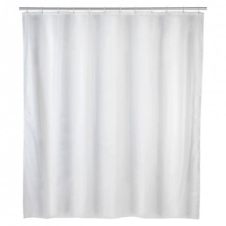 Bílý sprchový závěs Wenko Daylight
