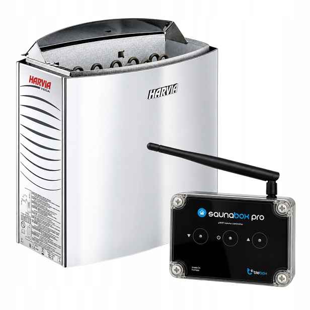 Kamna do sauny Harvia BC60E 6,0 kW SaunaBox Pro WiFi ovladač 5-8 m3