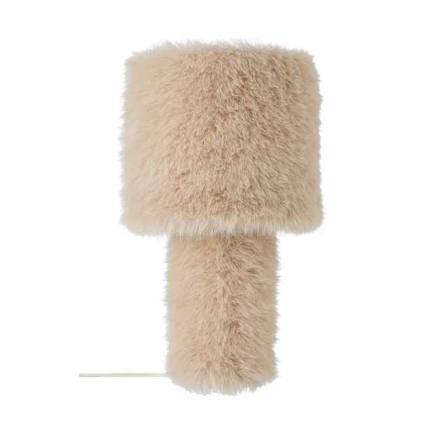 Krémová látková stolní lampa (výška 46 cm) Fay – Ellos Home