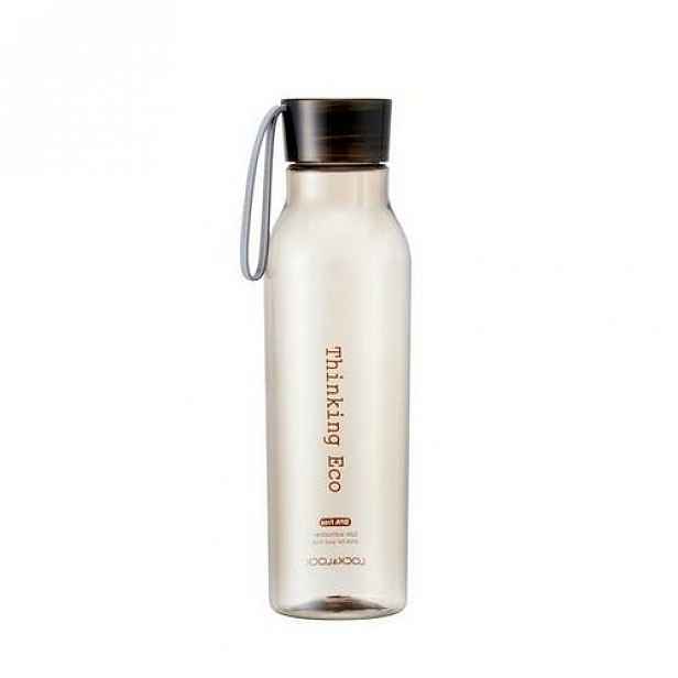 LOCKnLOCK Láhev na vodu Bisfree Eco 550 ml, hnědá