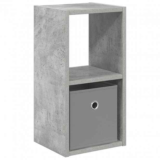 vidaXL Noční stolek Betonově šedá 25,5 x 22 x 49,5 cm Kompozitní dřevo