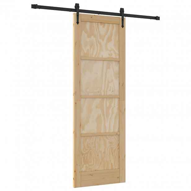 vidaXL Posuvné dveře ORKDAL 73,5 x 211 cm Masivní borovicové dřevo