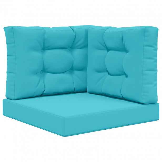 vidaXL Venkovní polštář na pohovku Polyester Tyrkysová 60 x 60 cm