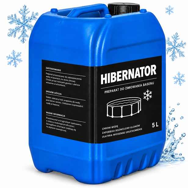Hibernator 5KG Zimující Kapalina Do Bazénu Bazénová Chemie Na Zimu Ochrana