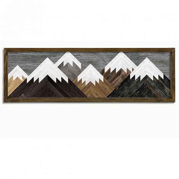 Nástěnný obraz Mountains, 120 x 35 cm