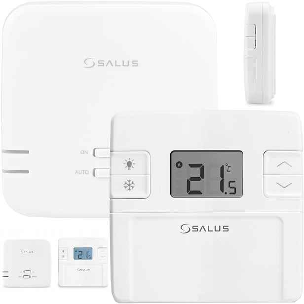 Bezdrátový Na Omítku Elektronický Regulátor Teploty RT305RF Salus