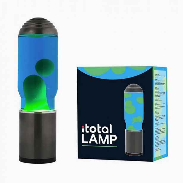 Lávová lampa magma Lava Lawa lampička XL2194 Modrá Zelená s difuzorem