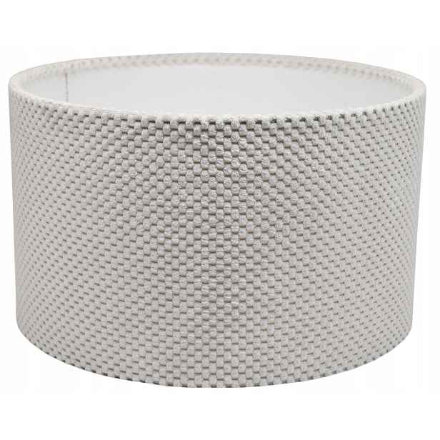 Stínidlo pro zavinovací lampu 20 cm E27/E14 Světle Šedé SAVIO+redukce E14 Bonus