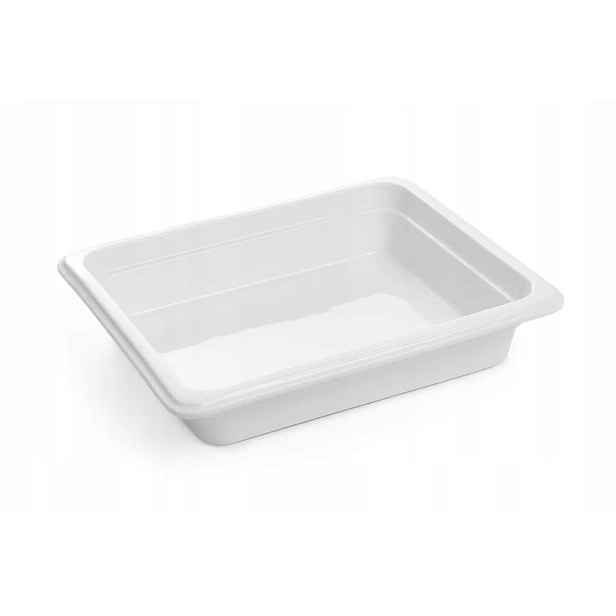 Nádoba Gn 1/2 z porcelánu, Hendi, Profi Line, Gn 1/2, 325x265x(H)65 mm