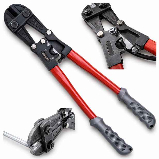 Nůžky na dráty ocelových lan 450 mm 18" 3v1 Profesionální kalené