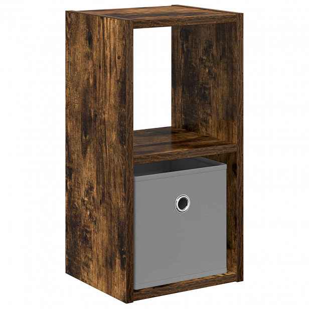 vidaXL Noční stolek Kouřový dub 25,5 x 22 x 49,5 cm Kompozitní dřevo