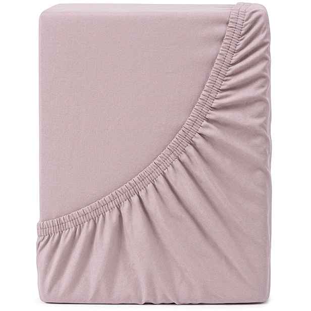 4Home jersey prostěradlo Ideál starorůžová, 140 x 200 cm