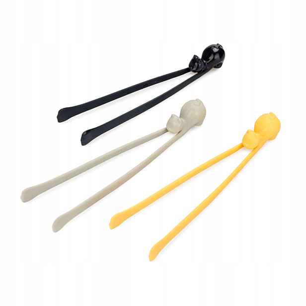 Kuchyňské kleště na toustovač Meow 20 cm magnetické, 3 ks, Balvi